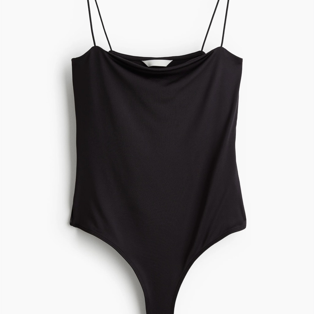 NWT H&M  Spaghetti Strap Bodysuit Lg